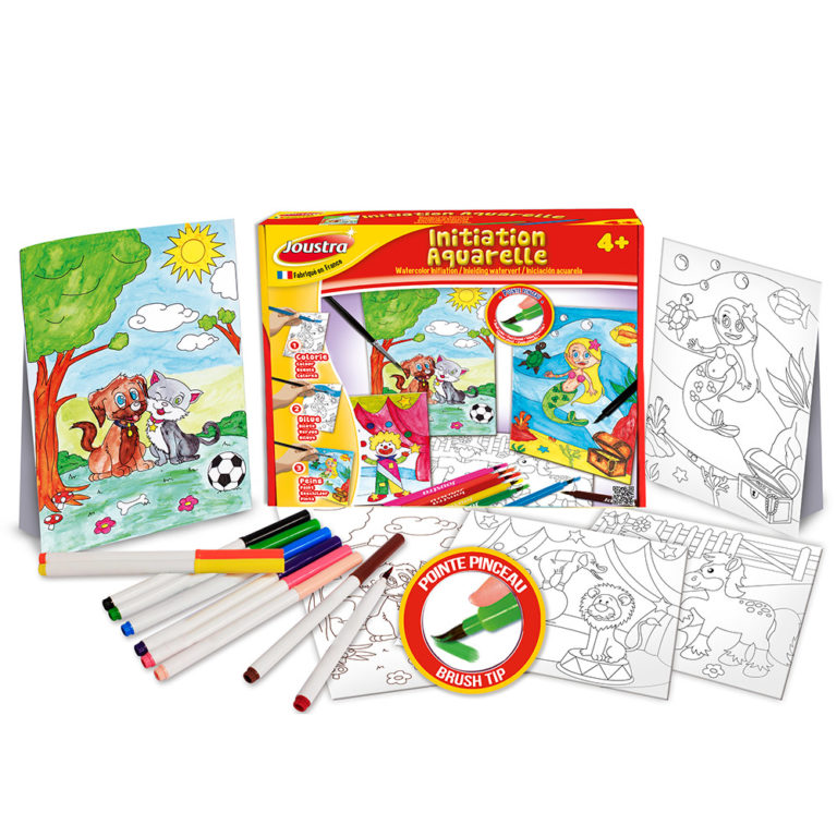 Joustra Začíname s akvarelom-detail