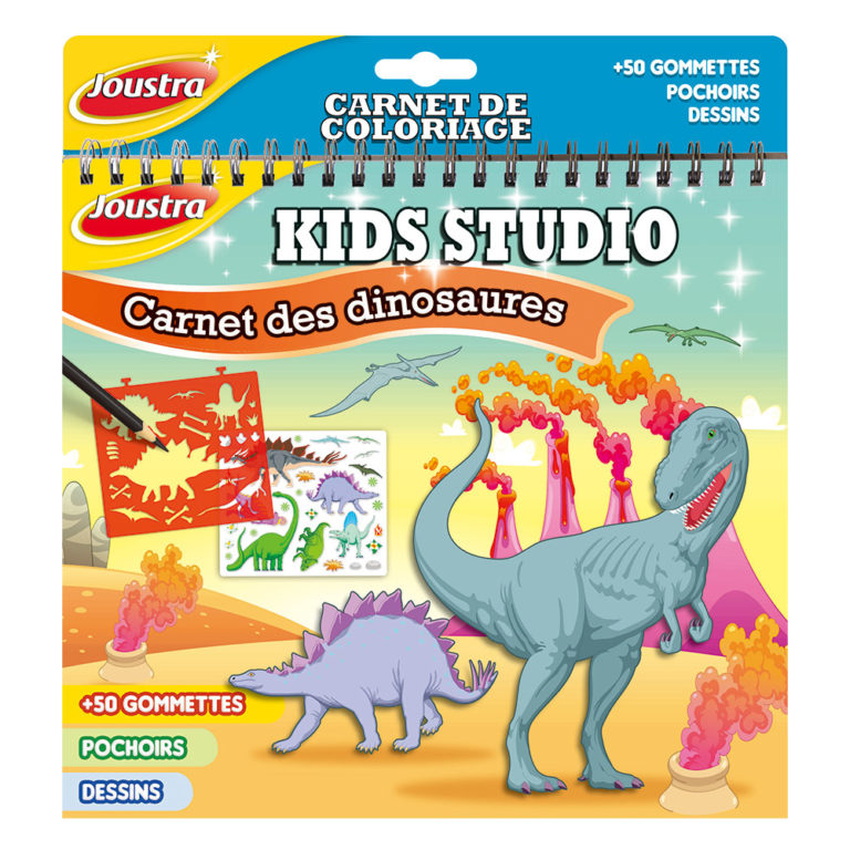 Joustra Blok na kreslenie Dinosaury