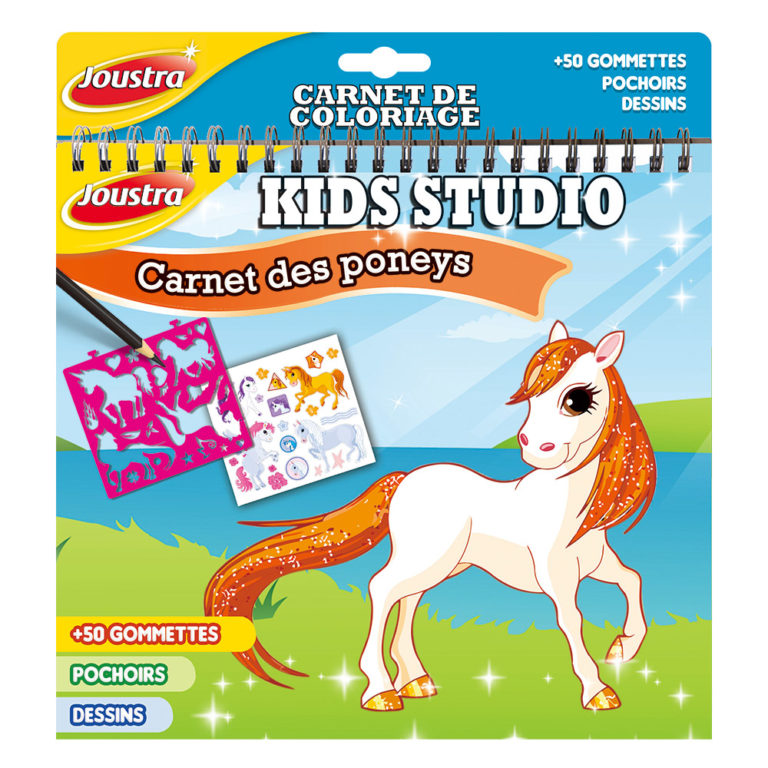 Joustra Blok na kreslenia Poníky
