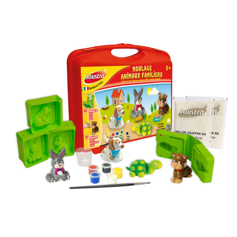 Joustra odlievanie zo sadry Mazlíčkovia-detail