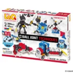 Kreatívna stavebnica LaQ konštruktér - TECHNIKY SKLADANIA S GUĽOVYM KĹBOM (15 v 1)